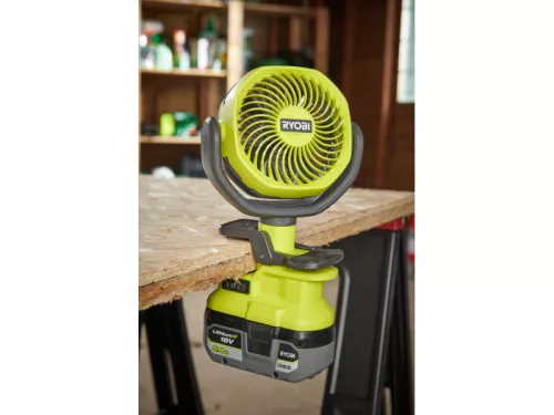 Ryobi akkus függeszthető ventilátor RCF18-0