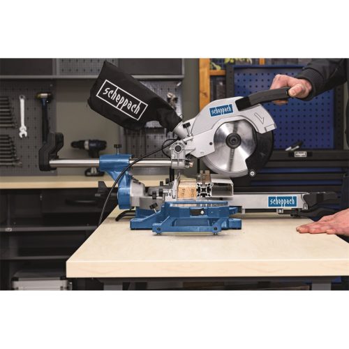Scheppach multifunkciós gérvágó fűrész húzófunkcióval, két sebességes HM 90 MP