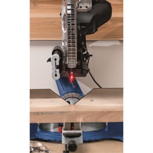 Scheppach gérvágó fűrész húzófunkcióval és lézerrel HM 305 SL