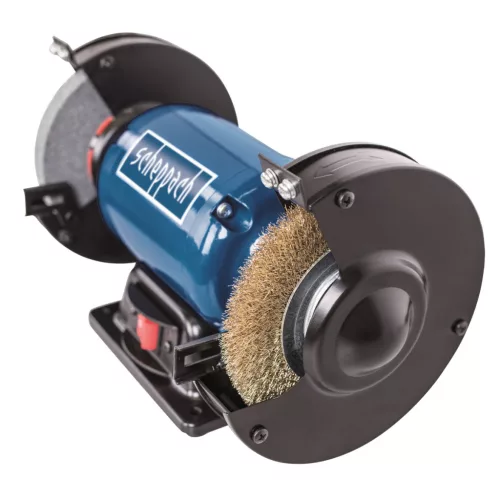 Scheppach kettős köszörű kefekoronggal SM 150 LB