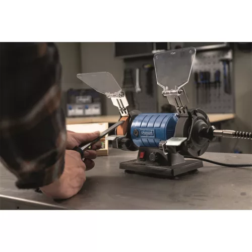 Scheppach kettős köszörű-polírozó flexidrive rendszerrel HG 35