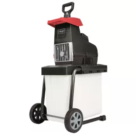Scheppach elektromos ágaprító - hengeres, 3000 W, átlátszó gyűjtőedénnyel GS 60