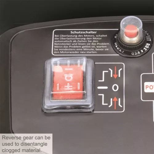 Scheppach elektromos ágaprító - hengeres, 3000 W, átlátszó gyűjtőedénnyel GS 60
