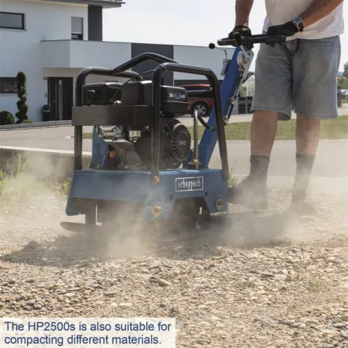 Scheppach lapvibrátor - 125 kg HP 2500s