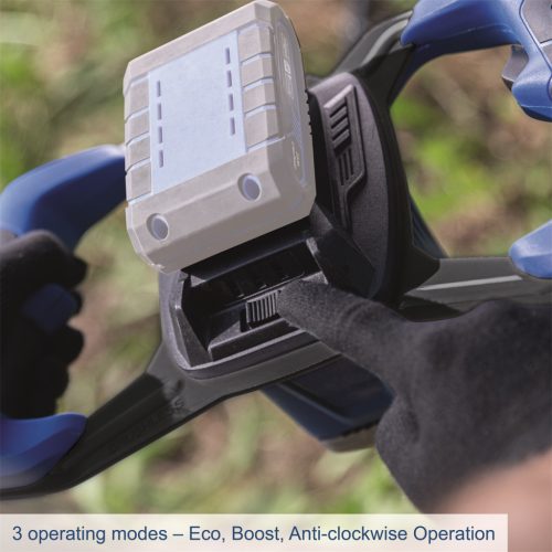 Scheppach akkus földfúró indukciós motorral, IXES 20 V (akku és töltő nélkül) BC-EB100-X