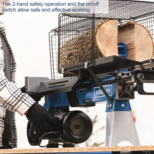 Scheppach Rönkhasító állvánnyal - 7 T, 230 V HL 760 LS