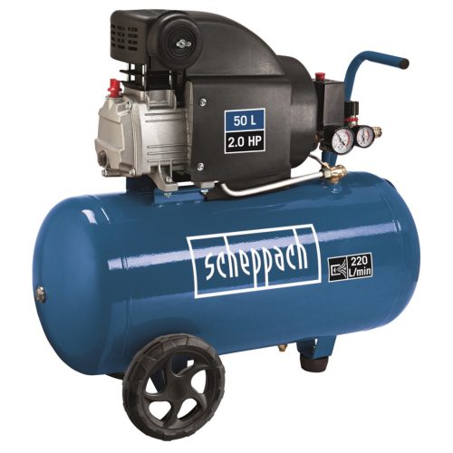 Scheppach olajkenésű kompresszor 50 l HC 54