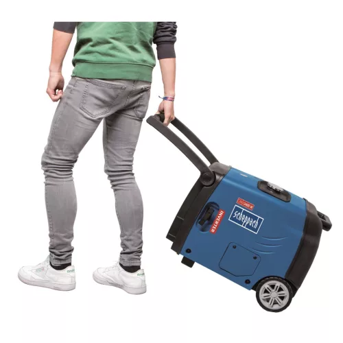 Scheppach inverteres áramfejlesztő 3400 W, távvezérléssel SG 3400i