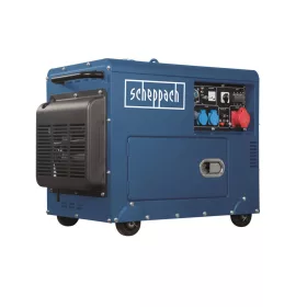 Scheppach dízel áramfejlesztő AVR szabályozással, 5000 W SG 5200 D