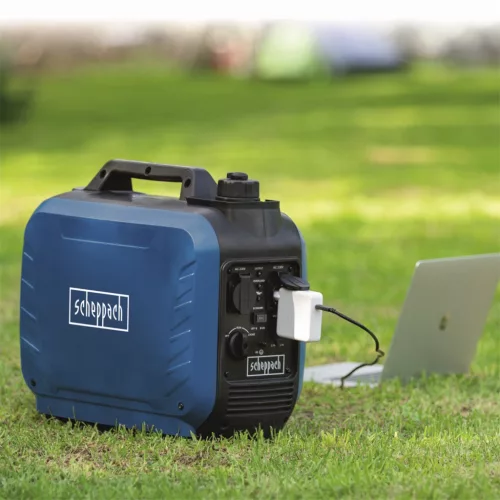 Scheppach inverteres áramfejlesztő - 2000 W, 2x 230 V SG 2500i