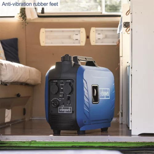 Scheppach inverteres áramfejlesztő - 2000 W, 2x 230 V SG 2500i