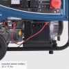 Scheppach vázszerkezetes áramfejlesztő, 5500 W, AVR szabályozással és elektromos indítással SG 7300