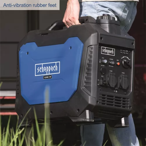 Scheppach inverteres áramfejlesztő, 3500 W SG 3500i