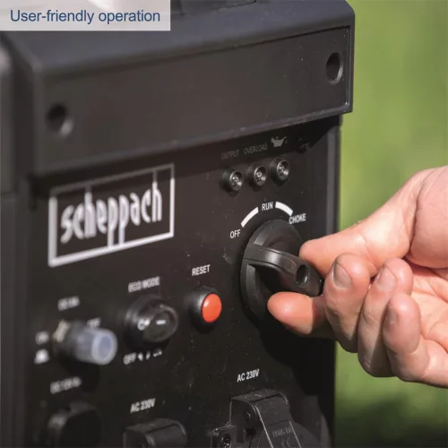 Scheppach inverteres áramfejlesztő, 3500 W SG 3500i