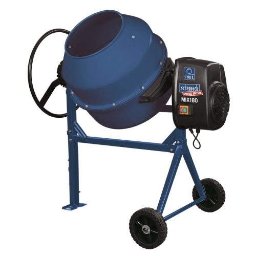 Scheppach betonkeverő 180 L, 230 V MIX 180