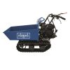 Scheppach gumilánctalpas minidömper - mechanikus billenéssel, 400 kg DP 4500