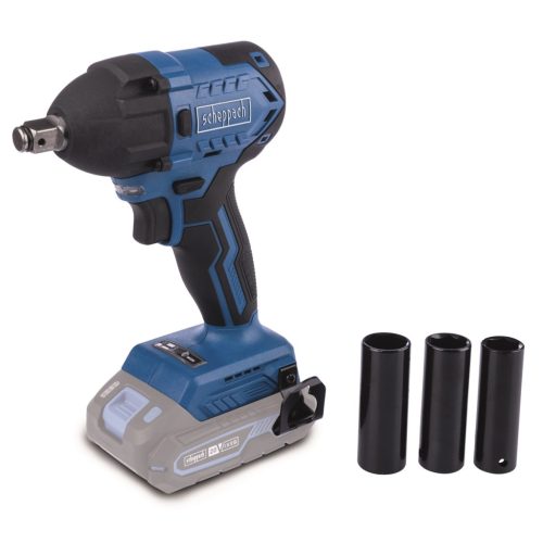 Scheppach akkus ütvecsavarozó 1/2", indukciós motorral IXES 20 V (akku és töltő nélkül) BC-IW350-X