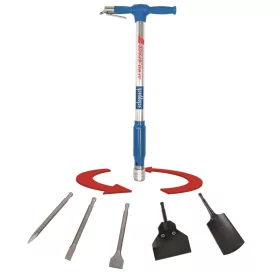 Scheppach multifunkciós pneumatikus vésőgép - 5 az 1-ben Aero 2 Spade