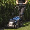 Scheppach akkus fűnyíró indukciós motorral 4in1 2x20V, IXES 20 V (akku és töltő nélkül) BC-MP430-X