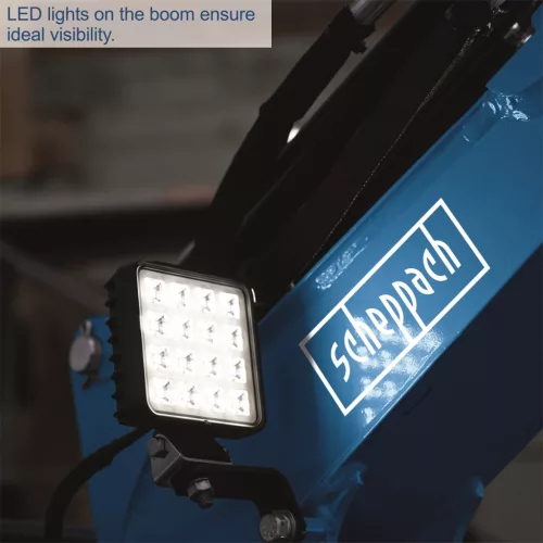 Scheppach mini forgó kotrógép EXC 815