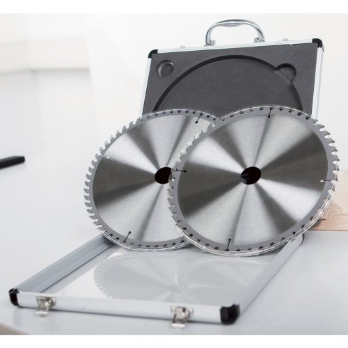 Scheppach körfűrészlap készlet (2 db) 254 mm kofferben
