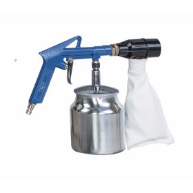 Scheppach pneumatikus homokfúvó pisztoly szemcse visszanyeréssel