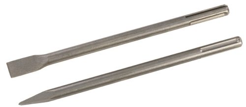 Scheppach vésőszár készlet (2 db) SDS MAX (hegyes / lapos, 18 x 350 mm)