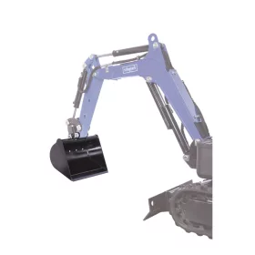 Scheppach széles markolókanál EXC 815 mini kotrógéphez