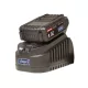 Scheppach 20 V töltő 1,65 A + akku 2 Ah szett ABP2.0-20Li KIT A