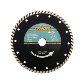 Sthor Gyémánt vágókorong, turbo 180x7,5x2,4x22,2x1,6 mm