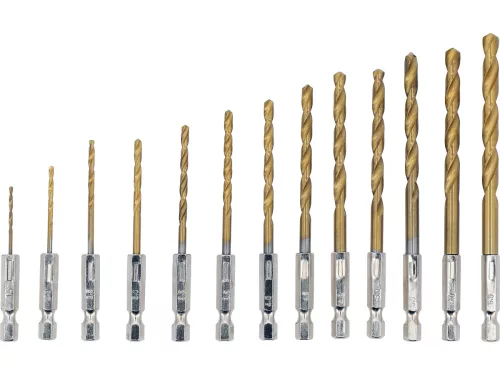 Sthor fémfúró készlet 13 db hex