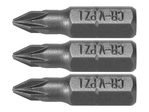 Sthor csavarhúzó bit 1/4 25 mm PZ1 3 darabos