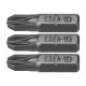 Sthor csavarhúzó bit 1/4 25 mm PZ3 3 darabos