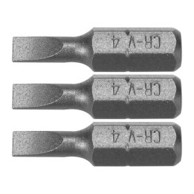 Sthor csavarhúzó bit 1/4 25 mm lapos 4 mm 3 darabos