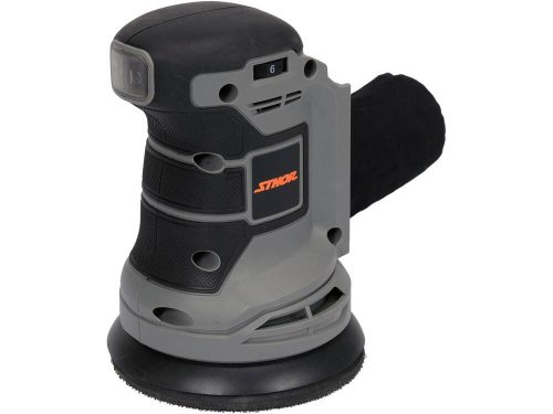 Sthor akkus excenter csiszoló 20 V 125 mm akku és töltő nélkül