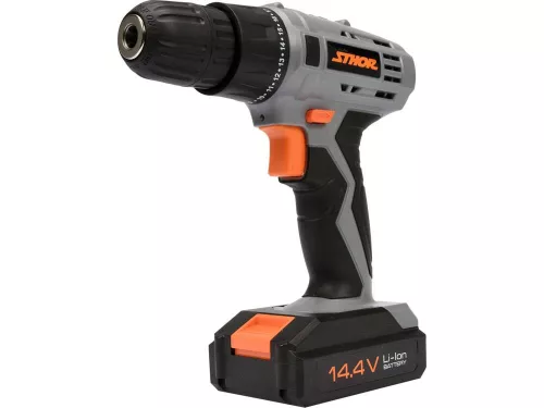 Sthor akkus fúró csavarozó 14,4V 1300mAh akkuval és töltővel