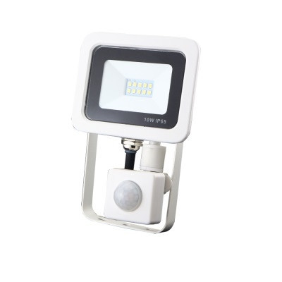 LED slim fényvető, 10W, szenzorral