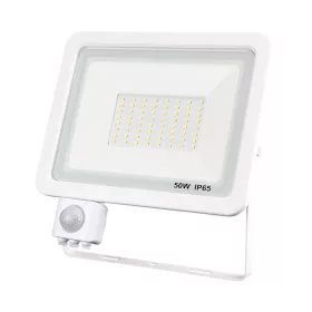 LED slim fényvető, 50W, szenzorral
