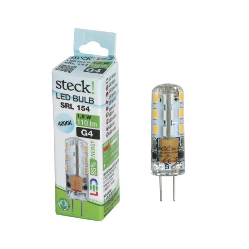 Steck LED fényforrás, 1,5W, G4, 4000k