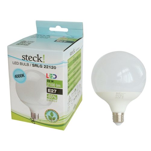 LED izzó, 22W, E27, 4000k