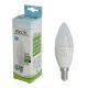 LED izzó 8W, E14, gyertya, 4000k