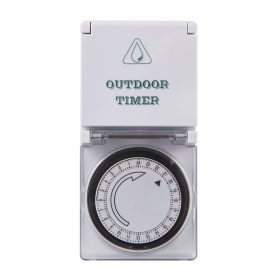Kültéri mechanikus napi kapcsolóóra