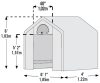 Fóliasátor 1,8x1,2 m - 25 mm - 70208EU