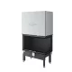 Spartherm kandallóbetét varia 2r-80h fekete