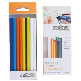 Steinel ragasztórúd 96g színes, 7x150mm, 16db