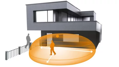 Steinel mozgásérzékelő iHF 3D Connect COM1, fekete