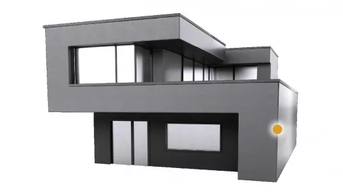 Steinel reflektor XLED PRO 240 V2, slave, fekete