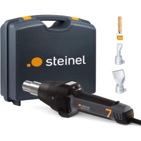 Steinel elektromos hőlégfúvó HM 2620 E kofferben, fóliahegesztő készlet