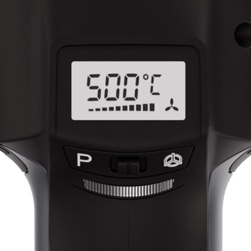 Steinel elektromos hőlégfúvó HM 2620 E kofferben, fóliahegesztő készlet