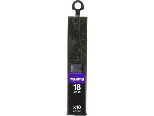 Tajima törhető penge 18 mm (10 db/cs) Razar Black